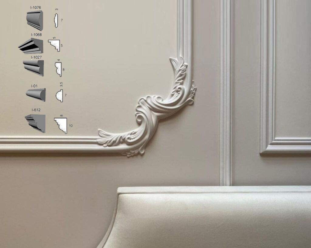 Cornici Boiserie:qual'è il materiale migliore tra legno, EPS e gesso ...